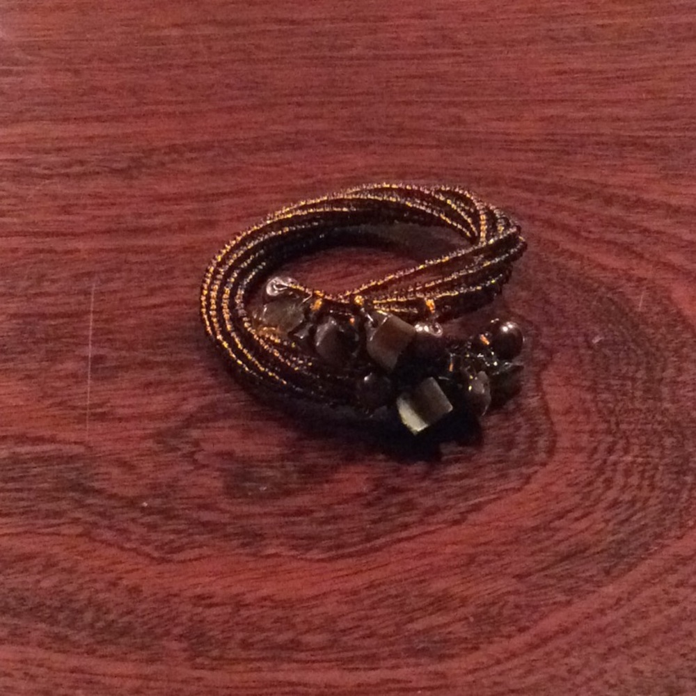 Twisted and Beaded Bracelet